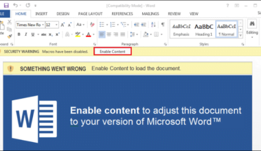 Emotet Macro Malware