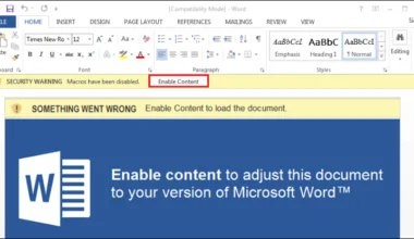 Emotet Macro Malware