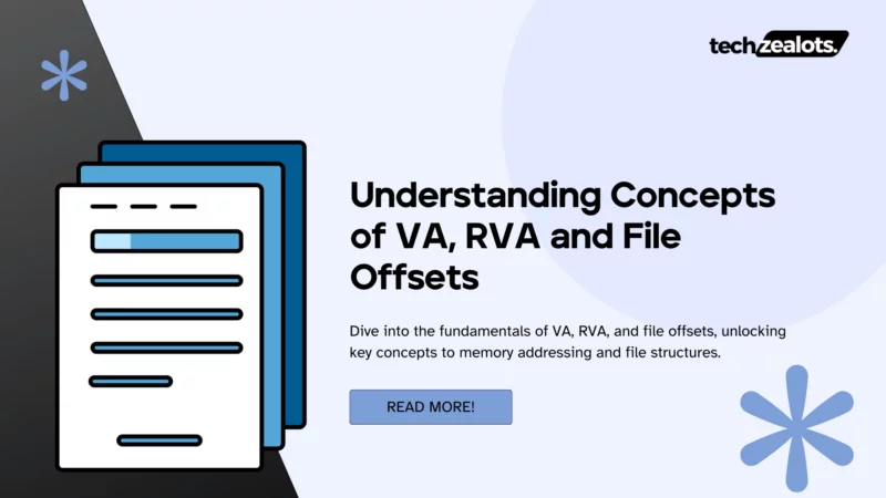 Understanding Concepts of VA, RVA and File Offsets